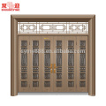 Haupt-Muti Blätter Tür Designs Schmiedeeisen Türen aus China